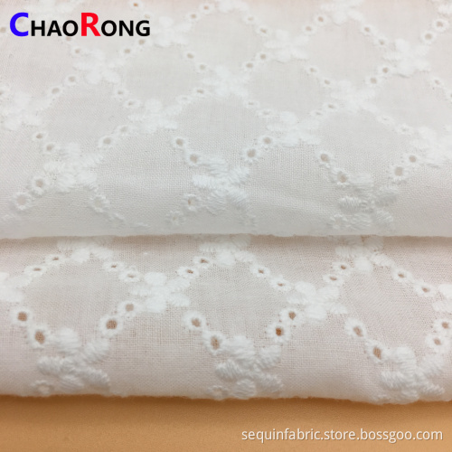 Professional Cotton Flower Fabric With CE Certificate